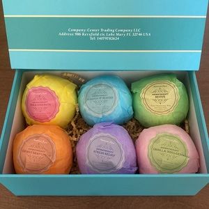 Natural Spa Bath Bombs 6 count